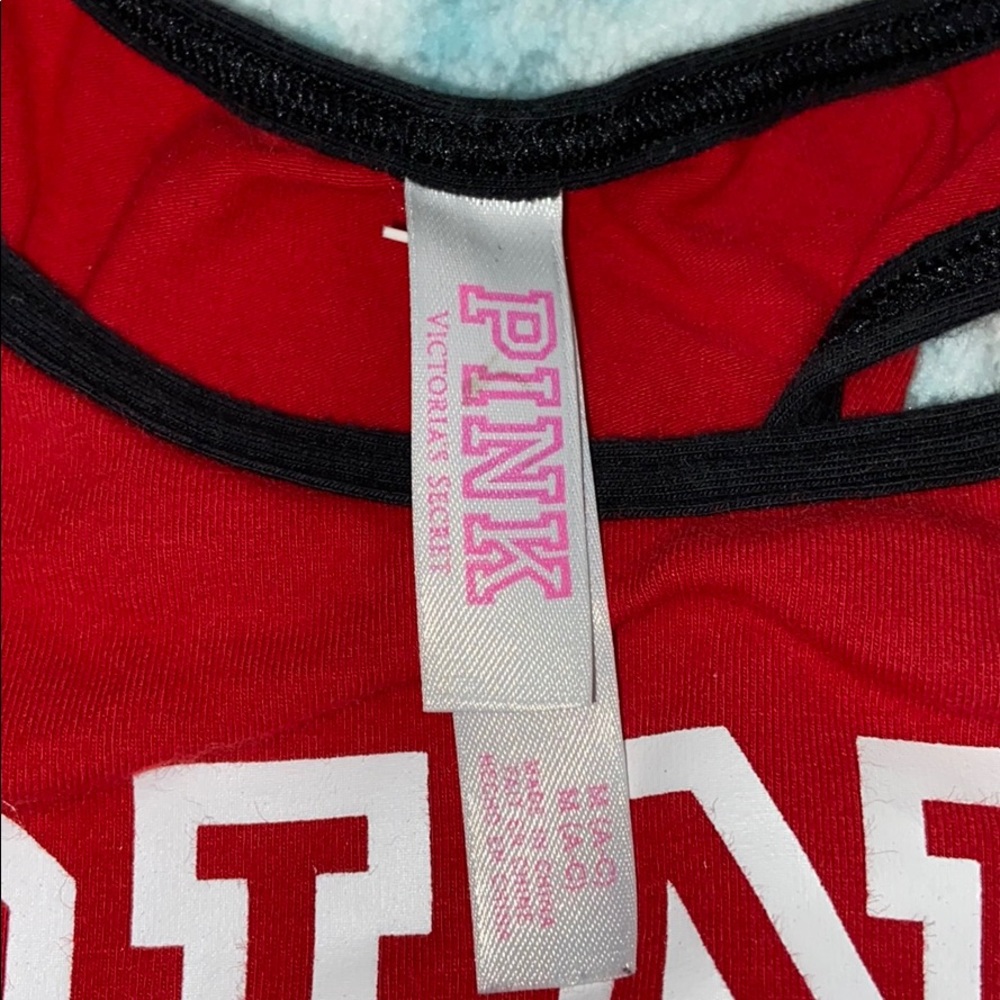 PINK Red Sports Bra - Picture 3 of 3